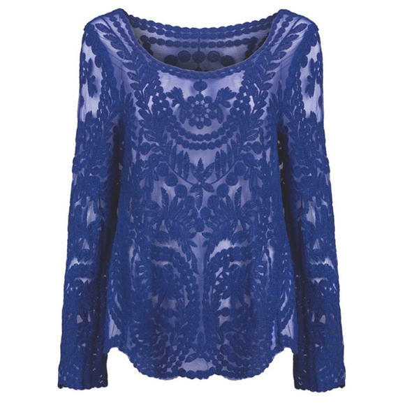 New! Lace Top - Picture 4 of 5